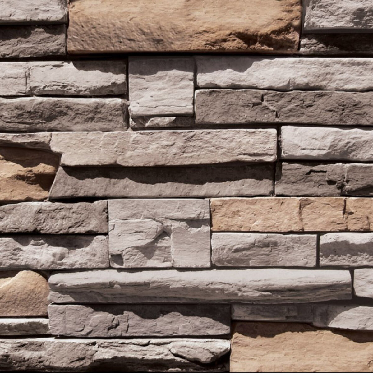 Coronado Stone Quick Stack Ledgestone Cape Cod Gray Flats Big Box (100